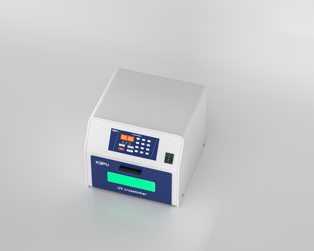 UV crosslinker used for UV-mediated peptide exchange