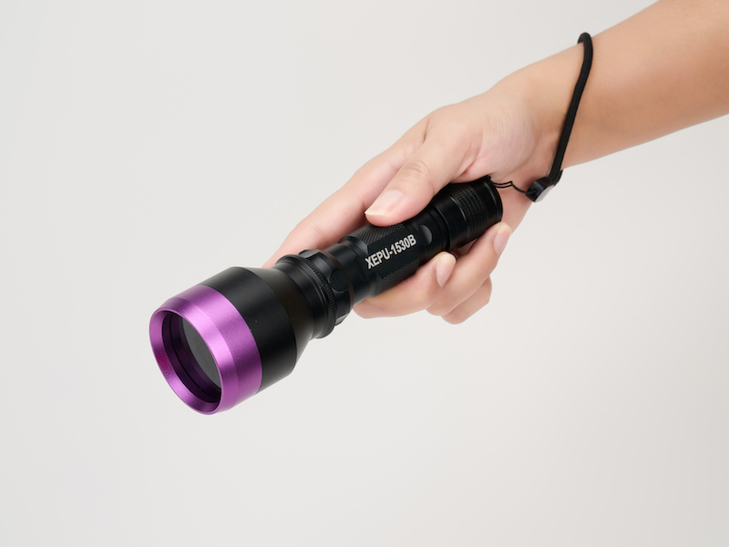 Black Light UV Flashlight XEPU-1530B for NDT
